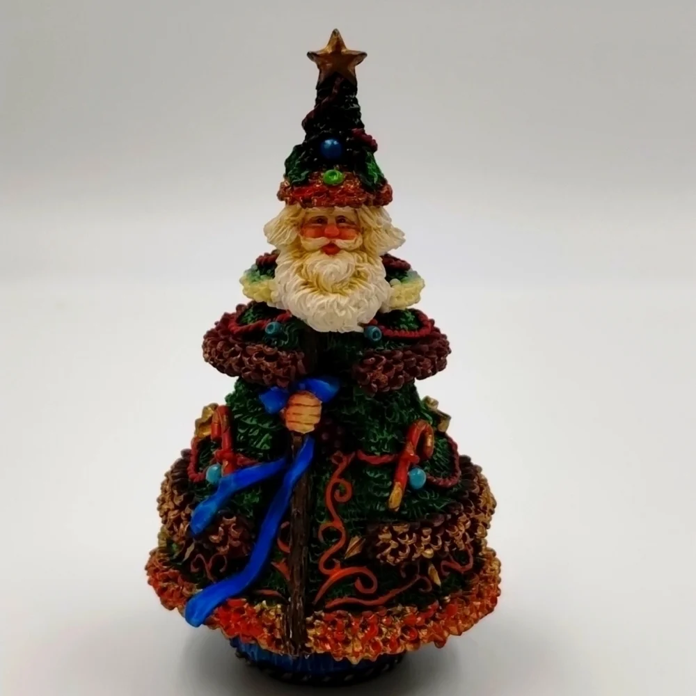 Crinkle Clause by possible Dreams, Ltd Christmas Tree Santa 1996 5 1/2